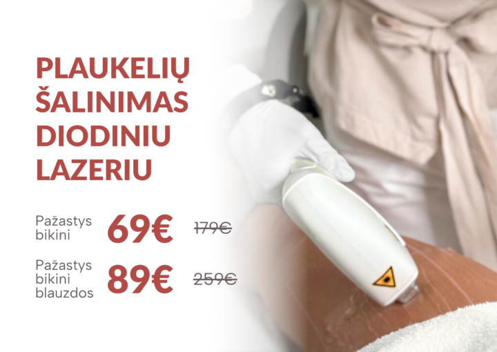 Plaukelių šalinimas diodiniu Opphalo LS-1200 lazeriu
