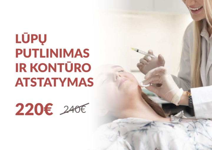 Lūpų putlinimas, kontūro formavimas